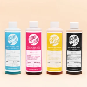 8 fl.oz. (236 ml) tinta de recarga comestible premium - CERTIFICADA KOSHER Y COMPATIBLE CON LA FDA - Imagen 1 de 5