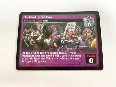 Snubbed by the Fans Mania Raw Deal Card 60/150 WWF WWE - Image 1 of 2