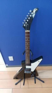 Gibson Explorer Black Electric Guitar W/Gig Bag Used Product Shipping From Japan - Picture 1 of 18
