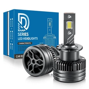 2x D4S D4C D4R LED Headlight Bulb High Low Beam Replace HID Xenon Conversion Kit - Picture 1 of 10
