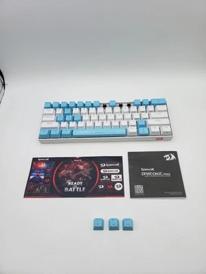 Redragon K530W-RGB Pro Draconic 60% Wireless RGB Mechanical Keyboard White - Image 1 of 4