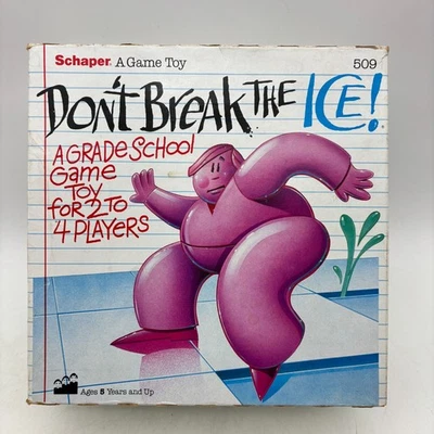 VINTAGE Don't Break the Ice Game COMPLETE Milton Bradley 1984 Kids 90's 80's - Image 1 of 4