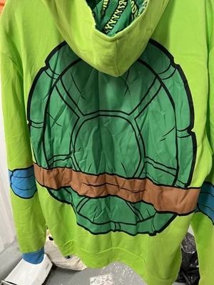 Teenage Mutant Ninja Turtles Leonardo Halloween Hoodie Costume Kids Size L/XL - Image 1 of 4