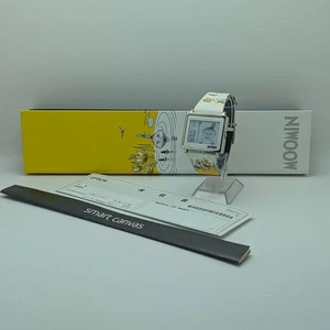EPSON Smart Canvas Moomin Little My Watch mit Box weiß Batterie ersetzt - Bild 1 von 16