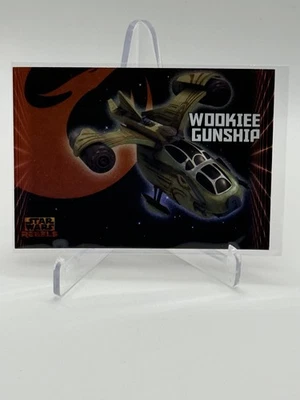 2015 Topps Star Wars Rebels Rainbow Foil Wookie Ginship #36 - Image 1 of 2