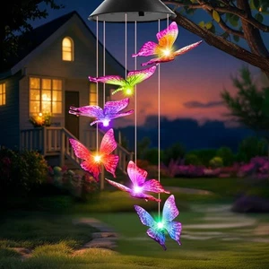 Mothers Day Mom Gifts for Grandma Women Wife Sister, Solar Lights Outdoor Win... - Picture 1 of 8