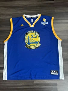 Golden State Warriors Draymond Green #23 NBA Jersey 2017 Campions Patch Sz 3XL - Picture 1 of 8