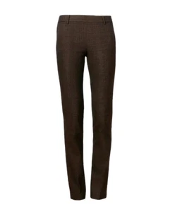 Avenue Montaigne Women Romeo Choco Brown Business Causal Pants Size 4 - Picture 1 of 20