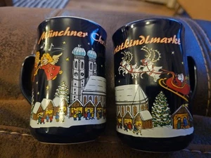 mugs set 2.munchner christkindlmarkt.collectors - Picture 1 of 2