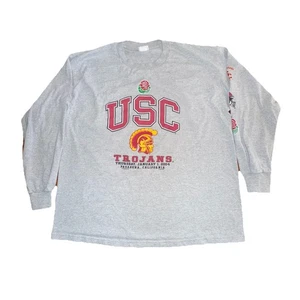 Vintage USC Trojans Football 2004 Pasadena Langarm T-Shirt XL - Bild 1 von 8