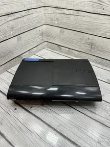 PlayStation 3 PS3 Super Slim 250GB Konsole CECH-4001B nur System vollständig getestet - Bild 1 von 4