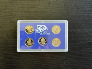 2003 United States Clad Proof State Quarters Set w/ENV COA - ME1864 - Picture 1 of 4