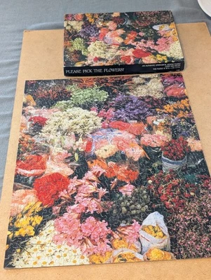 Rompecabezas Springbok vintage ¡Elige las flores! COMPLETO  Foto 1 de 4
