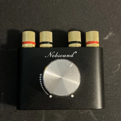Nobsound Mini Stereo Hi-Fi Digital Amp 2.0 Channel Bluetooth 5.0 Power Amplifier - Image 1 of 3