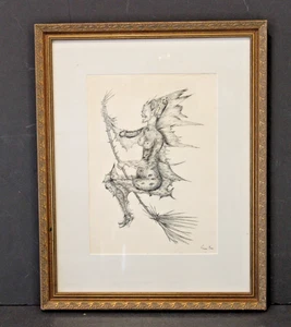 Leonor Fini "Sclaclaviol " gerahmt signiert - Bild 1 von 24