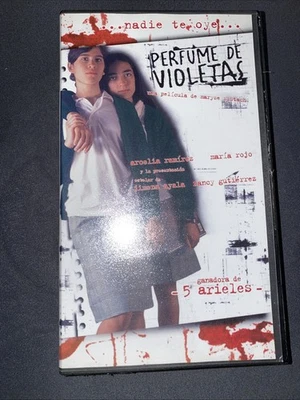 Perfume de Violetas VHS (2001) Spanish Drama Movie Rare Maryse Sistach Ariel Win - Image 1 of 3