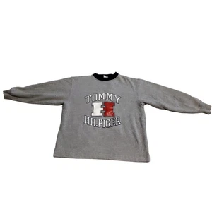 Vintage Tommy Hilfiger Pullover Spell Out Logo Big H Gr. M Pulli Pulli Sweatshirt - Bild 1 von 8