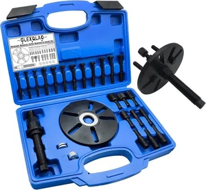 Juego de instalador de extractor de balanceador armónico, kit de herramientas de extracción de disco de polea de cigüeñal - Imagen 1 de 6