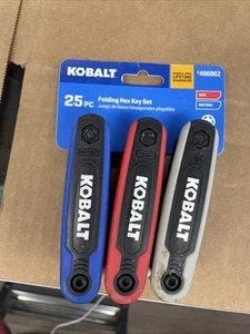 KOBALT Tools 25-Piece SAE/Metric Folding Hex and Torx Key Set - 0498862 - Picture 1 of 5