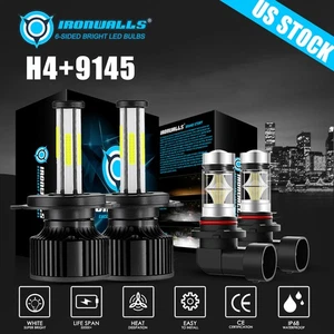 For Toyota Tacoma 2005-2011 AUXBEAM Canbus LED Headlight High Low Fog Light 2/4 - Picture 1 of 15