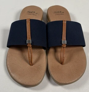 Andre Assous Sandali Donna 7,5/38 Elasticizzati Slides Peso Piuma Comfort Spagna - Foto 1 di 12
