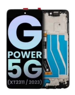 LCD总成带框架适用于Moto G Power 5G XT2311/2023带屏幕保护膜 — 第 1/4 张图片