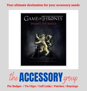 New Official Game of Thrones House Lannister dragon tie pin badge metal enamel - Picture 1 of 2