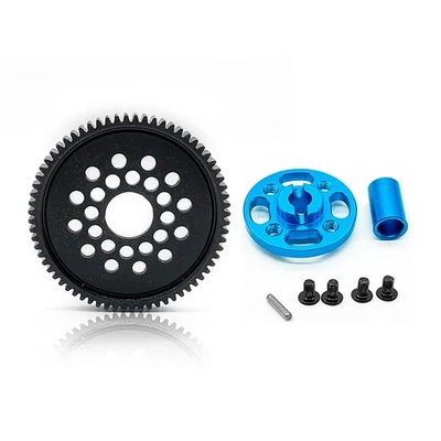 For TAMIYA TT-02 RC Gears High-Speed Metal Big Gear Set (68T) 54500 Kit RZ007 - Image 1 of 4