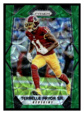 2017 Panini Prizm #21 Terrelle Pryor Sr. Prizm Green Scope #/99 - Image 1 of 2