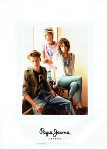 Publicité Advertising 420 2010 Pepe Jeans London pret à porter Alexa Chung 2 - Foto 1 di 1