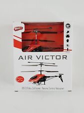 Wham-O Air Victor 2ch Mini Infrared Remote Control Red Helicopter New