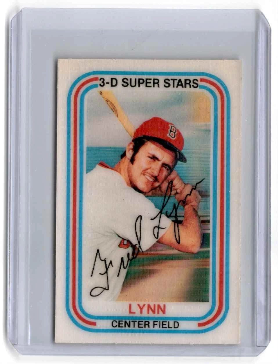 1976 Kelloggs Fred Lynn Boston Red Sox #31