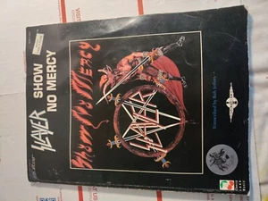SLAYER Show No Mercy guitar TAB book - Picture 1 of 8