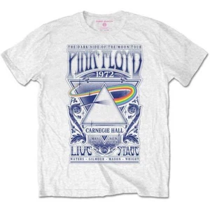 Pink Floyd Carnegie Hall Poster T-Shirt White New - Picture 1 of 1