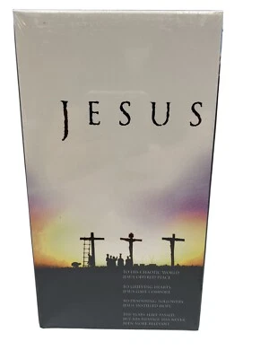 Jesus VHS 1979 Warner Brothers New Sealed Christian Movie Bible Story Film - Image 1 of 3