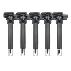 Bosch New Set of 5 Ignition Coils For Audi Volkswagen 2.5L L5 GAS 1C 1Y A5 A6 - Picture 1 of 1