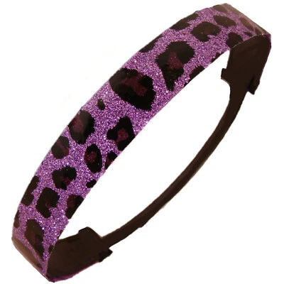 GLITTER HEADBANDS Glittery Sparkly Stretch Headband Softball & Sports SPARKLE - Image 1 of 4