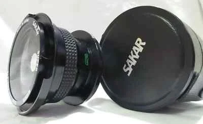 g Sakar Super Wider Semi Fish-Eye 0.42x Macro 72mm Lens M54 M72 mount Japan A044 - Image 1 of 4