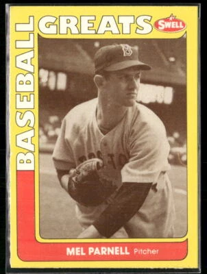 1991 Swell Baseball Greats #118 Mel Parnell - Image 1 of 2