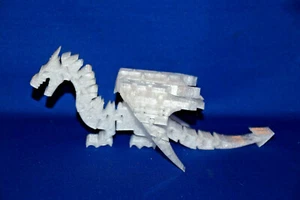 Flexi DRACHE ~ Zappelspielzeug ~ flexibel beweglich ~ durchscheinend ~ 3D gedruckt USA - Bild 1 von 1