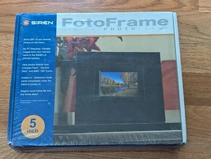 Siren FotoFrame Digital Photo Frame - 5 inch LCD Display NEW Sealed FREE Ship - Picture 1 of 2