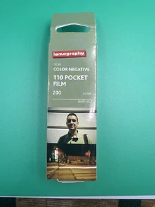 1 sealed Lomography Tiger Colour Negative 110 Film - Expired September 2015 - Picture 1 of 4