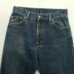 Pantalones de mezclilla HUGO BOSS MONTANA vintage para hombre W30 L34 azul regular recto - Imagen 1 de 6