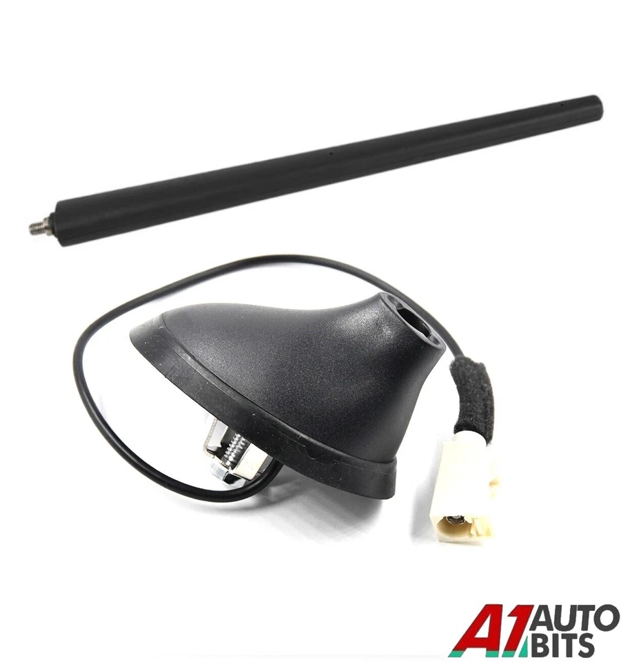 Aerial Antenna Base and Mast FLAT TYPE 21 cm For Fiat 500 & 500 Abarth 2012 Foto 1 de 4