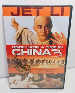 Once Upon a Time in China 3 (DVD, 1992, Insert) Jet Li, Max Mok, Rosamund Kwan - Imagen 1 de 6
