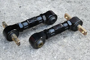 VMS RACING BLACK REAR ADJUSTABLE CAMBER ARMS KIT FOR 92-95 HONDA CIVIC EG EJ - Bild 1 von 8