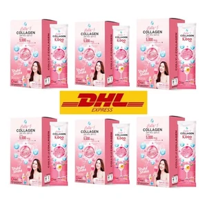 6X COLLY J Fish Collagen Tripeptide Skincare Extracts Glutathione Acerola Cherry - Picture 1 of 10