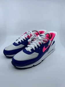 ♻️✅ Zapatos Nike Air Max 90 FlyEase Hyper Pink Deep Royal Blue US9.5 CU0814-101 - Imagen 1 de 5