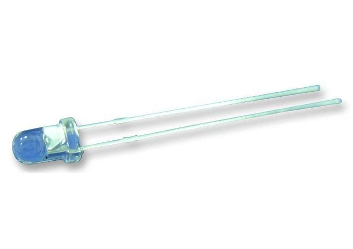 LED, Blau Grün, 3mm, 3.4V - MCL034BGC - Bild 1 von 1