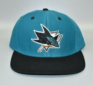 San Jose Sharks NHL Reebok Face-Off Flat Bill Men's Snapback Cap Hat